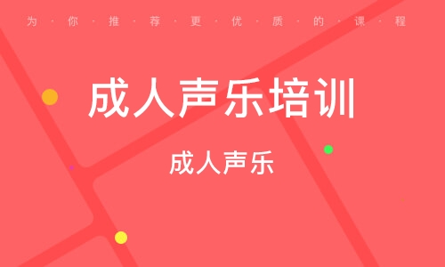 义乌成人声乐 