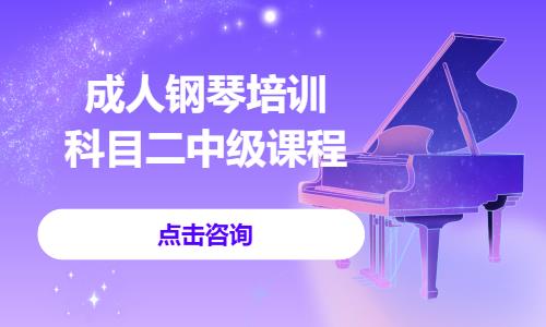 义乌成人钢琴培训·科目二中级课程 